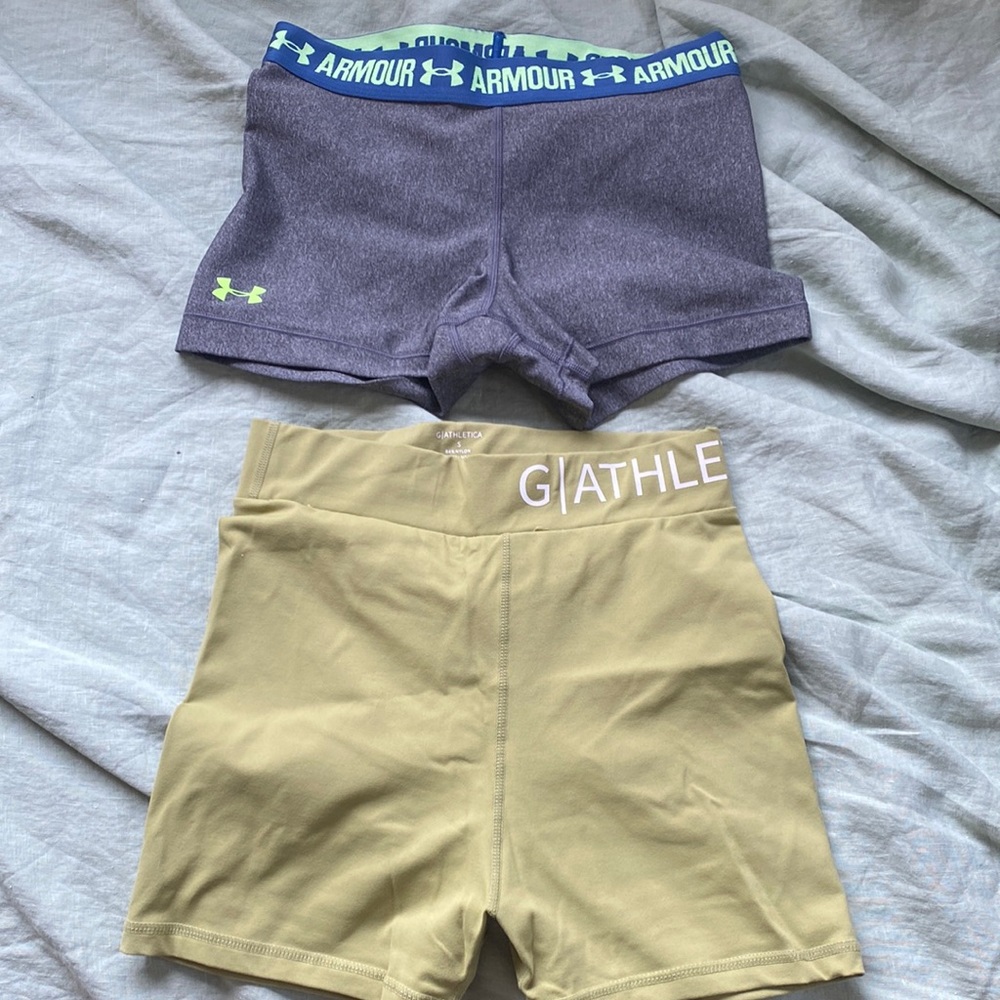 (Both for 15) Shorts G athletics and under armour